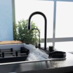 Νεροχύτης Κουζίνας Multi Ultra Granite 850 Black Matt - Image 6