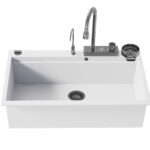 Νεροχύτης Κουζίνας Multi Ultra Granite 850 Chrome